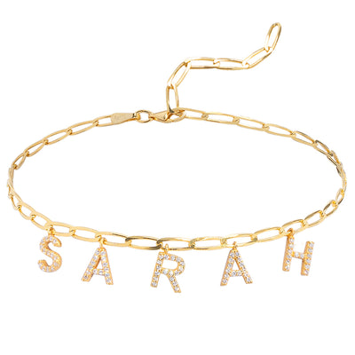 Armband Seldom mit Buchstaben (4772972658765)