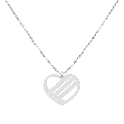 Herzkette Zirkonia mit Wunschgravur (6703704342713)