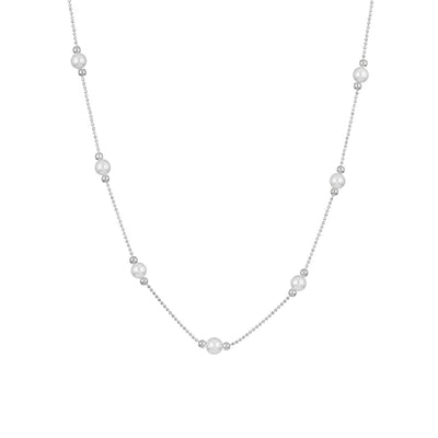 Halskette mit Perlen (6079177359545)