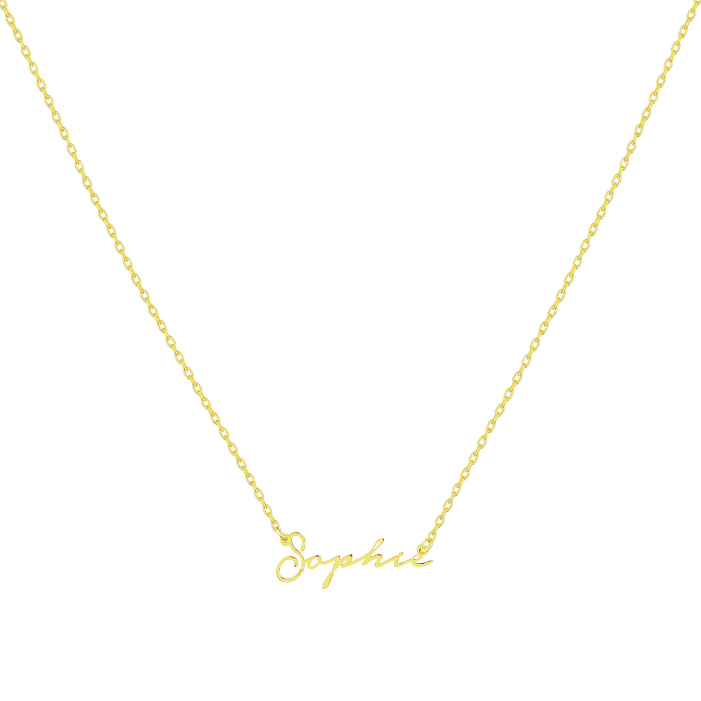 Name necklace 925 silver - Notera variant
