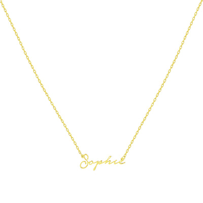 Name necklace 925 silver - Notera variant