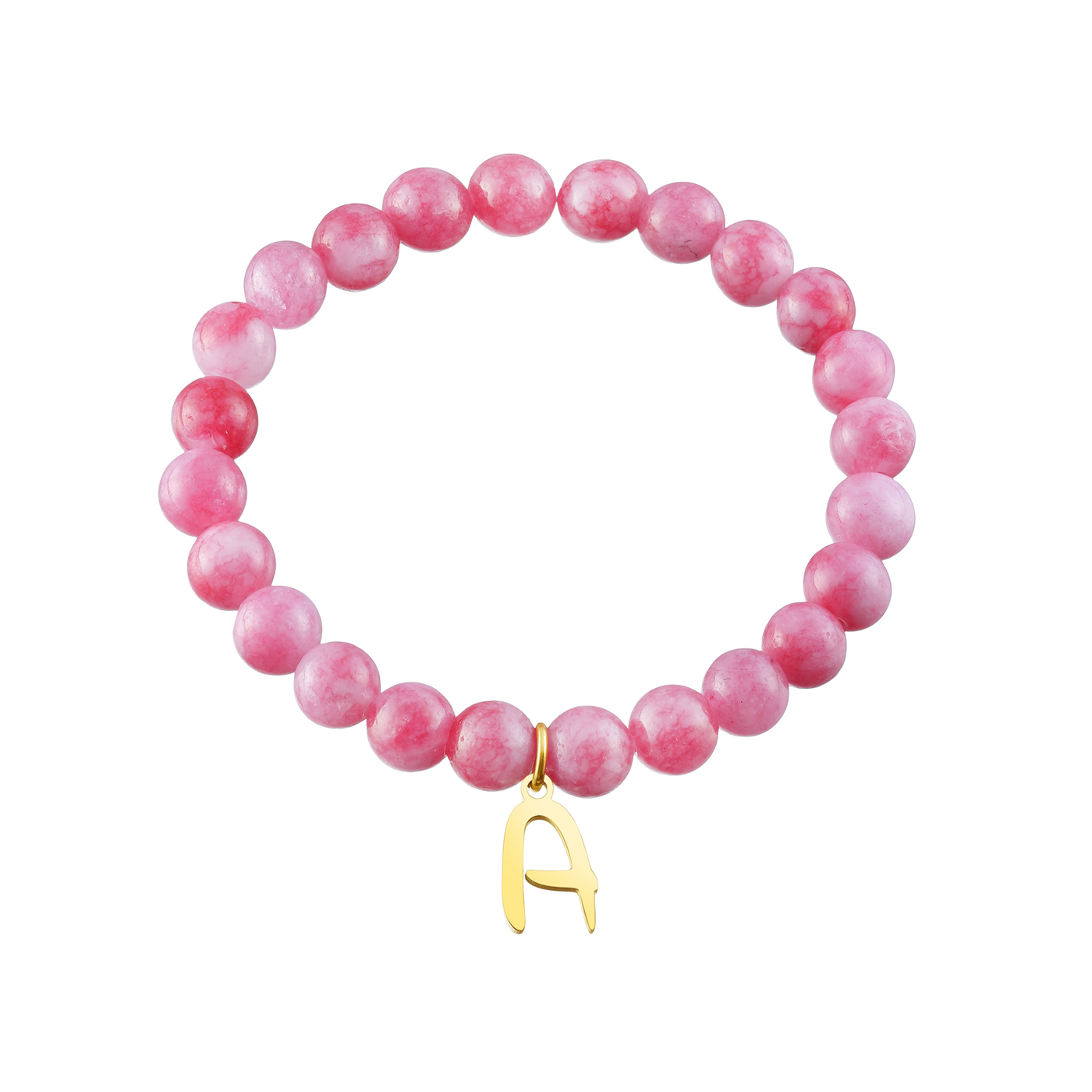 Pearls Kids bracelet with letter