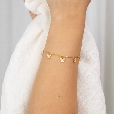 Schmetterling Armband Luna