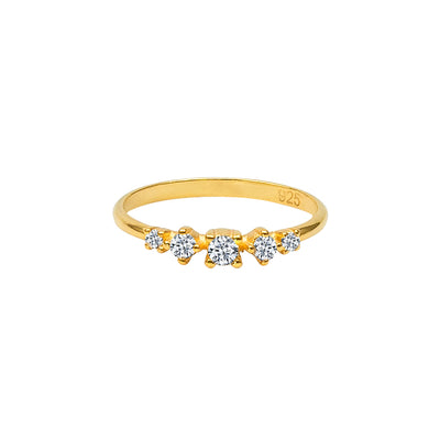 Ring 5-er Zirkonia (4645528371277)