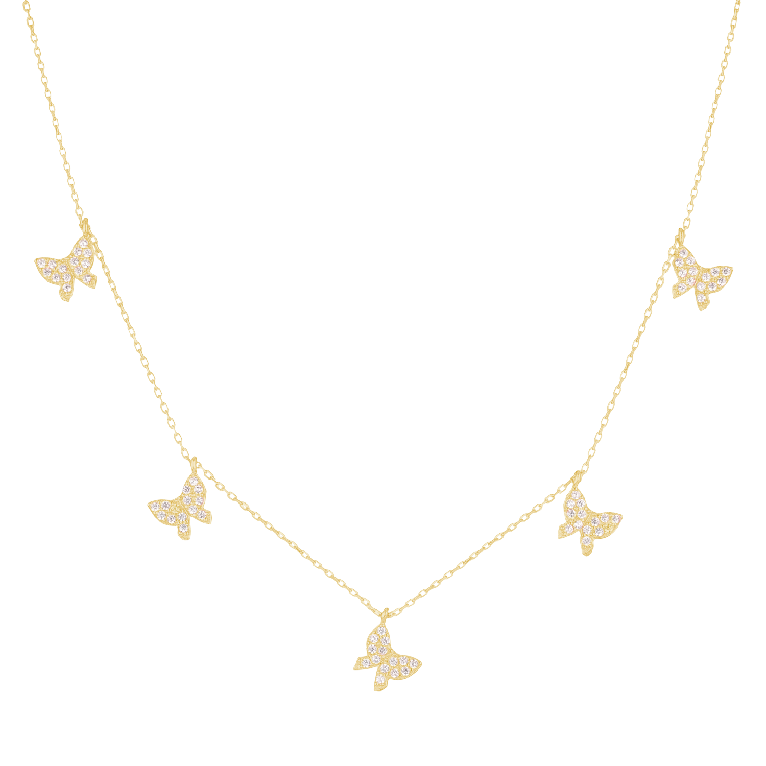 collier papillon