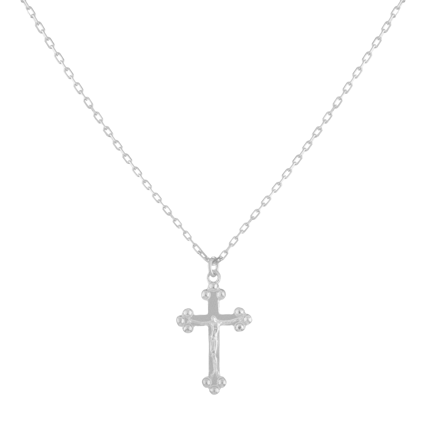 Vintage Kreuz Halskette (6783531319481)