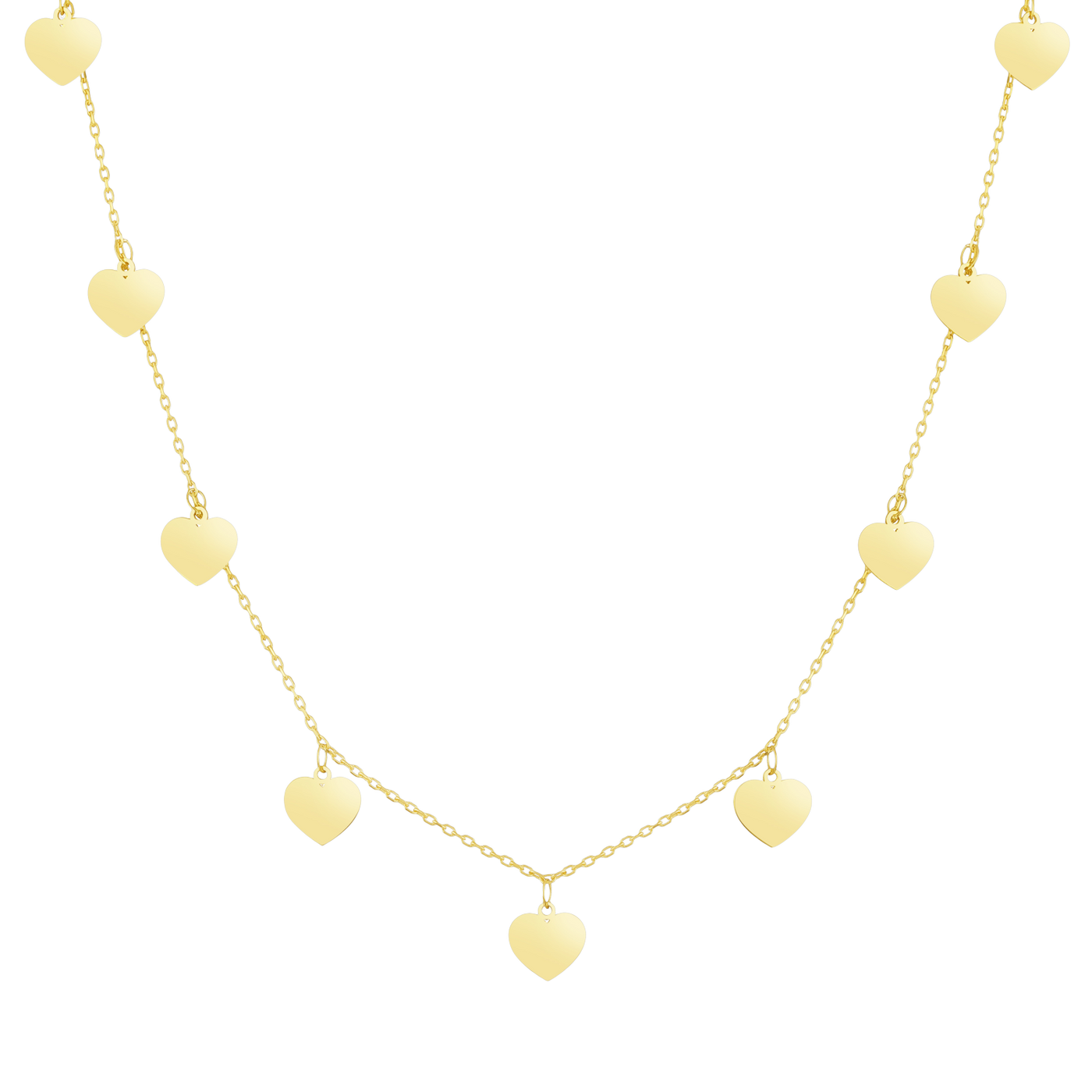 Halskette Petite Hearts (7151664824505)