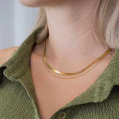 Double Layering Necklace