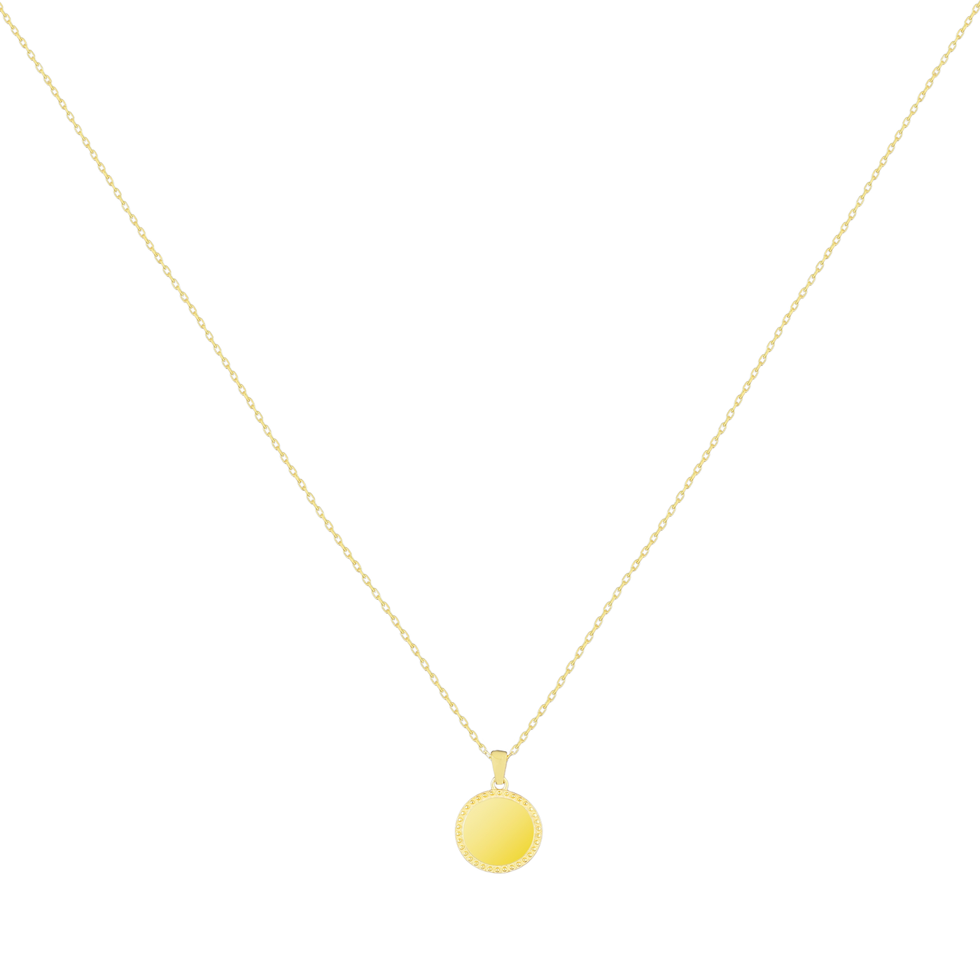 Halskette Amulett mit Gravur