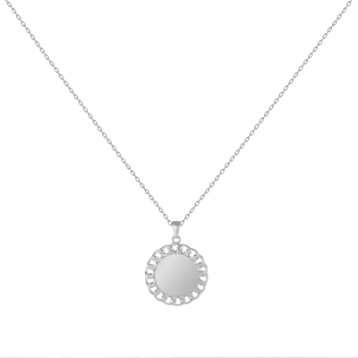 Necklace Circle with engraving
