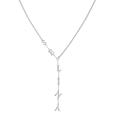 Letter Y necklace