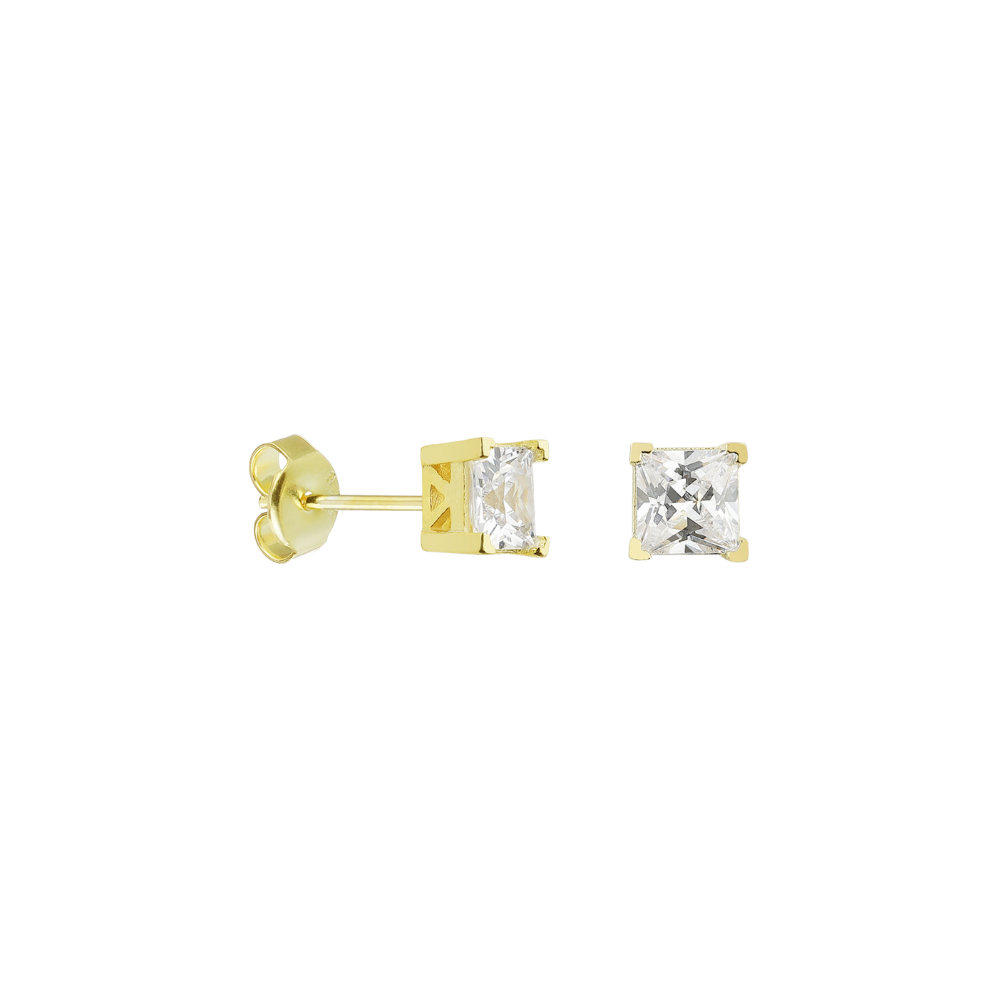Ohrstecker Zirkonia-Slice (6088710553785)
