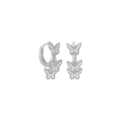 Triple Butterfly Ohrringe (7303908950201)
