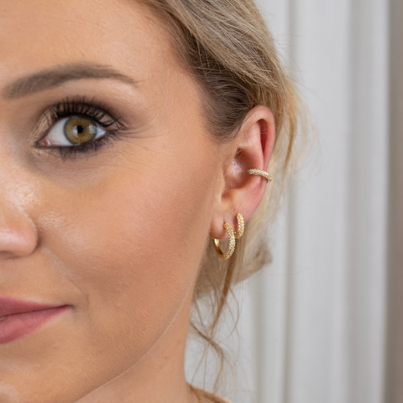 Earcuff simple with zirconia