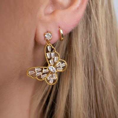 Butterfly earrings