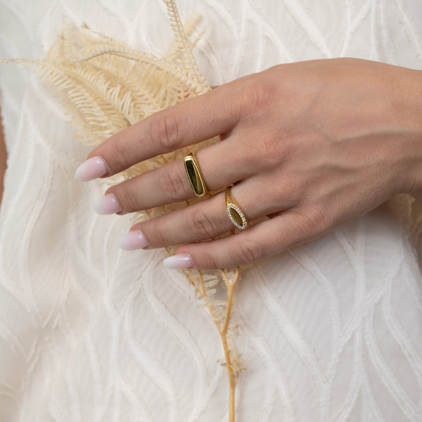 Signet ring Confidence with engraving