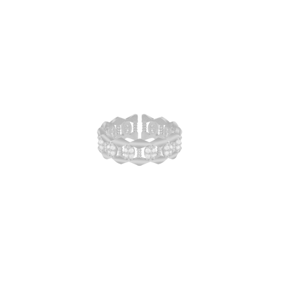 Square Ring mit Zirkonia (7305600630969)