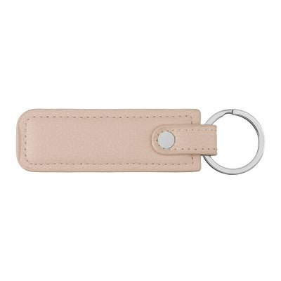 Keychain plain leather