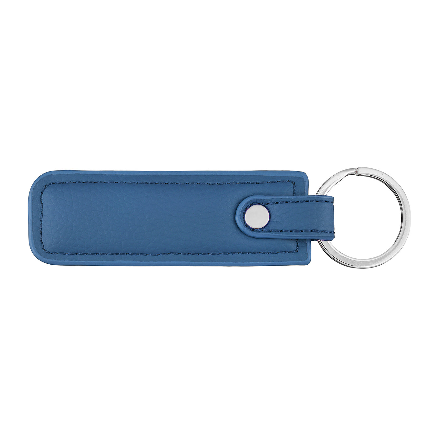 Keychain plain leather