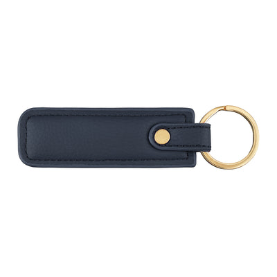 Keychain plain leather