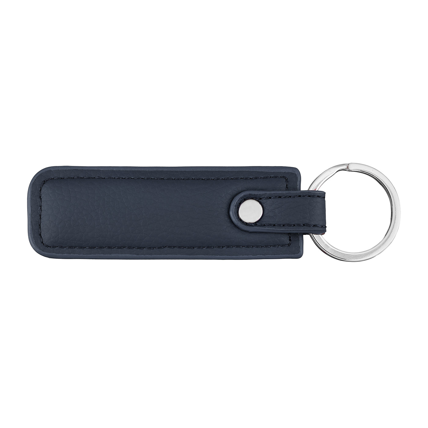 Keychain plain leather