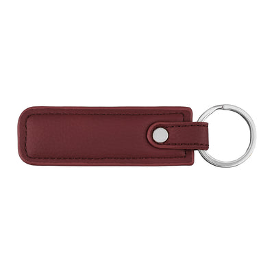Keychain plain leather