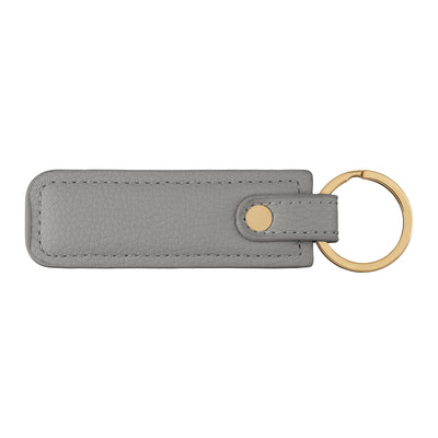 Keychain plain leather