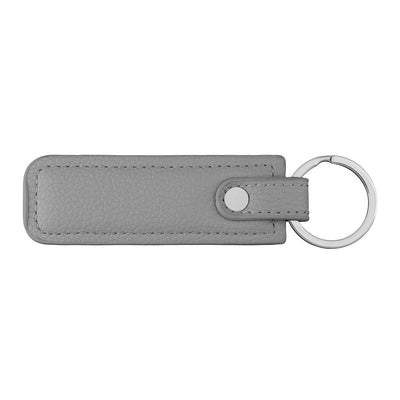 Keychain plain leather
