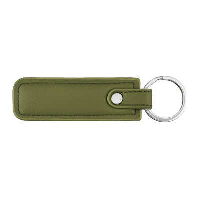 Keychain plain leather