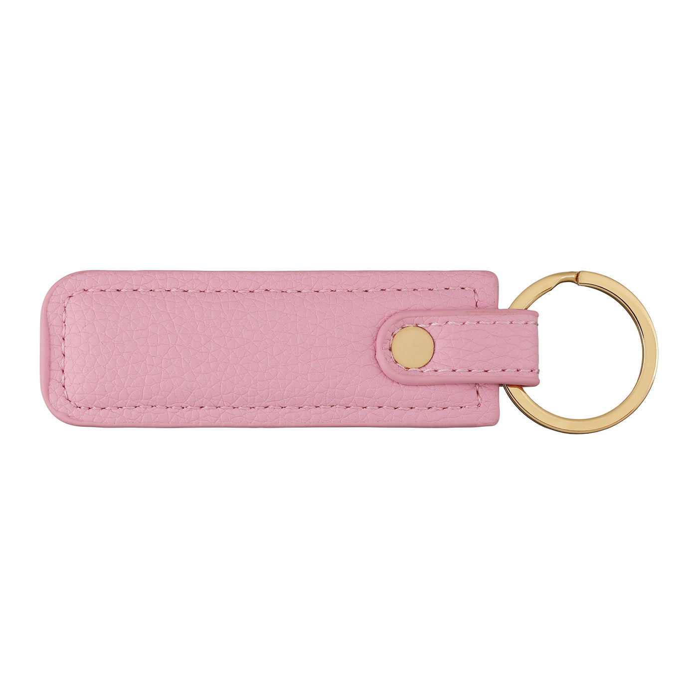 Keychain plain leather