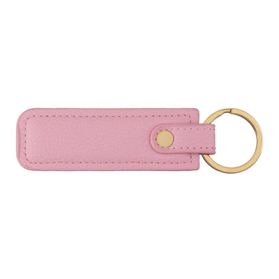 Keychain plain leather