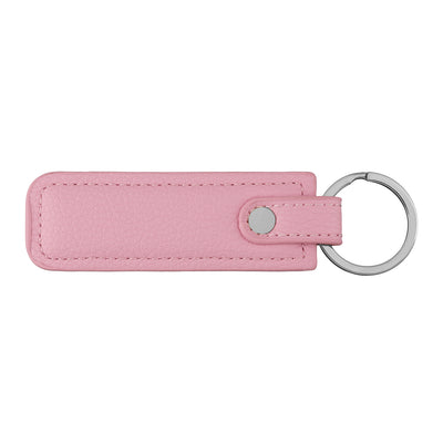 Keychain plain leather