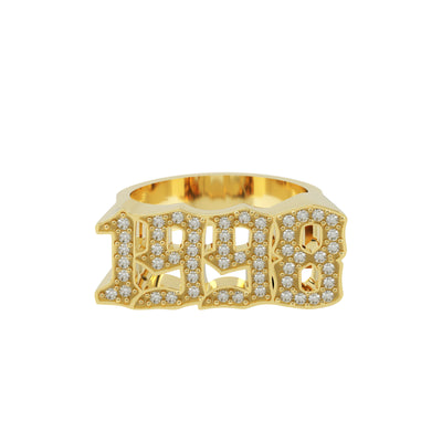 Ring Jahreszahl Gothic mit Zirkonia (4807988150349)