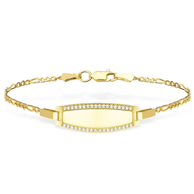 Kinder Zirkoniarahmen Armband (4171255119949)
