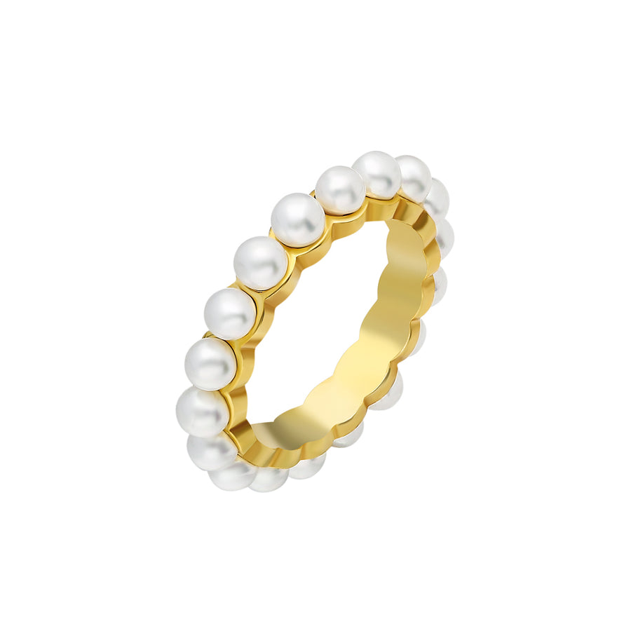 Bague en perles