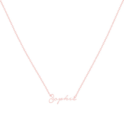 Name necklace 925 silver - Notera variant