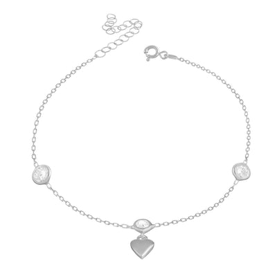 Fußkette Classy Heart