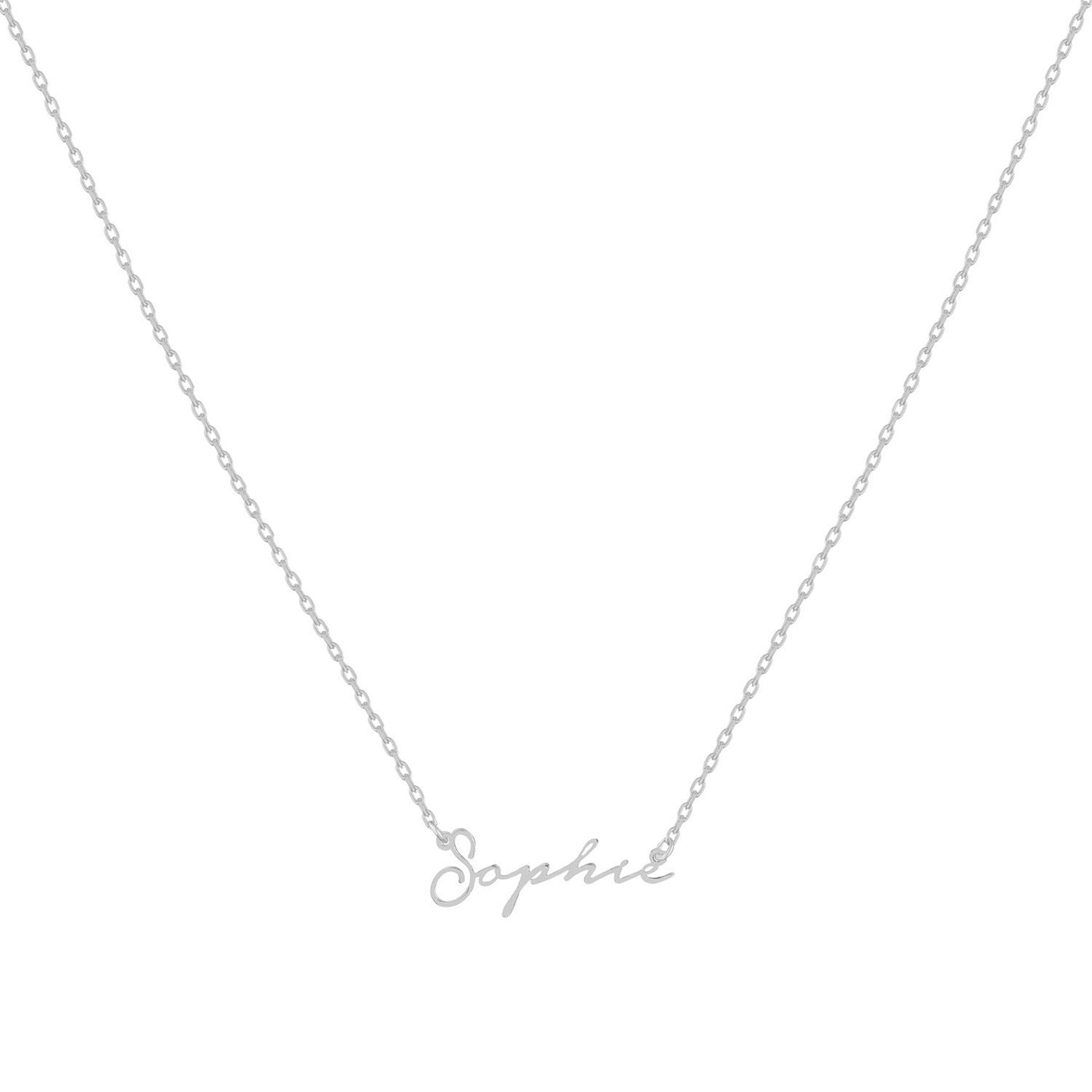 Name necklace 925 silver - Notera variant