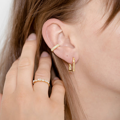 Square Hoop Earrings